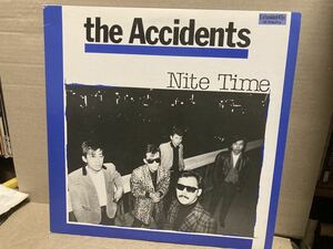 ACCIDENTS【12EP NITE TIME】めんたい/ロック/PUNK/バンドブーム/MODS/eROCKERS/アンジー