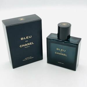 CHANEL ブルー ドゥ シャネル パルファム ヴァポリザター 50ml 香水 パフューム 中古 残量9割以上