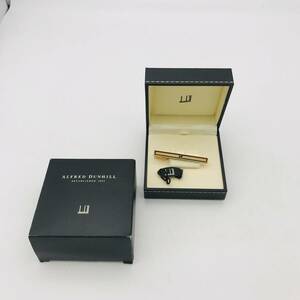 dunhill ダンヒル ネクタイピン メンズ 中古 ゴールドカラー 箱つき