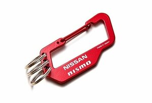 日産純正 nismo カラビナ(レッド) NV350 キャラバン Y12 Y11 ウイングロード M35 WC34 ステージア NV200 バネット W11 アベニー