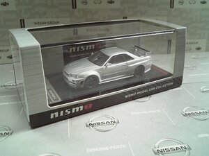 日産純正 nismo R34 スカイライン GT-R nismo z-tune 1/64スケール BNR34 GTR ニスモ AUTECH V-SPECⅡ:Nur