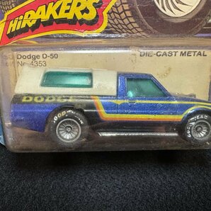 【HOT WHEELS  Real Riders ホットウィール Dodge D-50 BAJA BREAKER 2台 開封 中古 元箱】の画像5