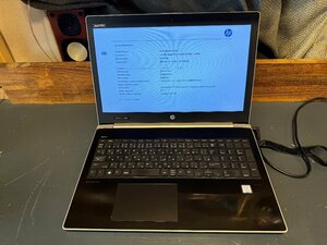 [hp ProBook 450 G5 Core i5-7200U 8GB HDD less BIOS verification only used ④]