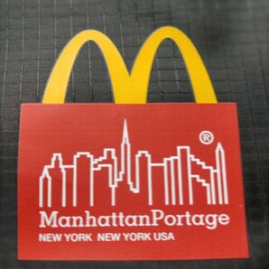 Manhattan Portageマンハッタンポーテージ×マクドナルド 保冷・保温バッグ、リュック バックパック、エコバッグ 未使用保管品 買物袋 の画像3