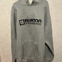 バートン　BURTON パーカー　L グレーブラック_画像1