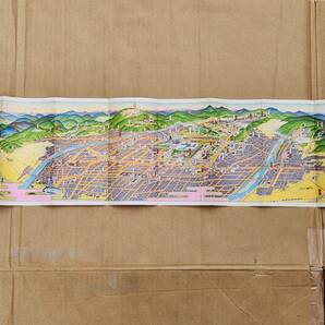 ６４ 昭和5年 金澤御案内パンフレット 鳥瞰図の画像1