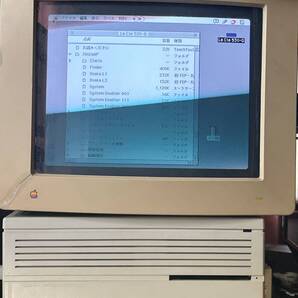 送料無料! Apple Macintosh IICx メンテ済 初期不良保障あり CRT付懐かしセット