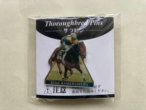 ピンズ　キングカメハメハ　まねき馬倶楽部　競馬　カード　サラピン　サラブレッド