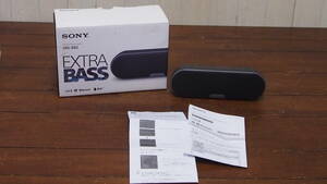  б/у товар *SONY* Sony *Bluetooth динамик *SRS-XB2* беспроводной портативный * черный *404S4-J14378