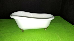  miniature cat pair bathtub ④ new goods 14×6 last price cut. 