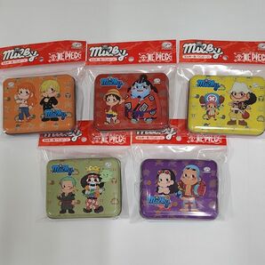 ミルキー缶【ワンピース】全5種コンプリート