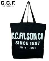 ★C.C.FILSON.CO. フィルソン キャンバス トートバッグ ブラック _画像1
