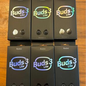 ワイヤレスイヤホン　高音質　Redmi buds3Lite 未開封　半額以下　6個セット　まとめ売りセール