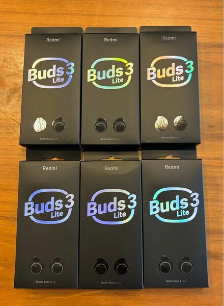 ワイヤレスイヤホン　高音質　Redmi buds3Lite 未開封　半額以下　6個セット　まとめ売りセール