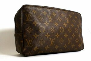 【極美品】ルイヴィトン　Louis Vuitton　トゥルーストワレット28　化粧ポーチ　セカンドバッグ　M47552