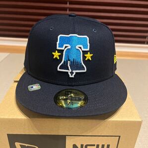 59FIFTY オンフィールド 2024 MLB City Connect フィラデルフィア・フィリーズ ネイビー