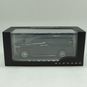 ★ TOYOTA トヨタ オフィシャルミニカー ALPHARD アルファード 1/30スケール ②202 ブラック 未使用品