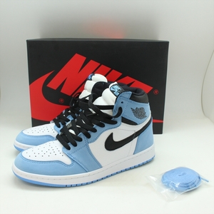 ★ NIKE ナイキ 555088-134 Air Jordan 1 High OG "University Blue" エアジョーダン スニーカー 27.5cm