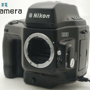 Nikon E3 + QUICK CHARGER + NIKON ES-1 カプラー + MEMORY CARD HG-40 付 ニコン 動作未確認部分有の画像1