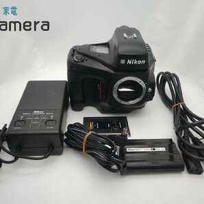 Nikon E3 + QUICK CHARGER + NIKON ES-1 カプラー + MEMORY CARD HG-40 付 ニコン 動作未確認部分有の画像2