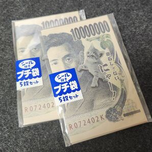 【面白グッズ】プチ袋 野口英世 英世2 10枚（5枚×2セット）