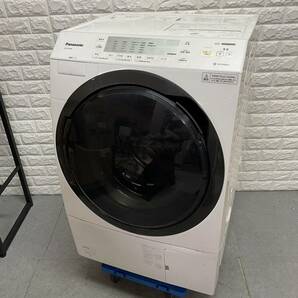 1円スタート2018年製 Panasonic ドラム式洗濯乾燥機 na-vx3900直接渡し可 左開き の画像1