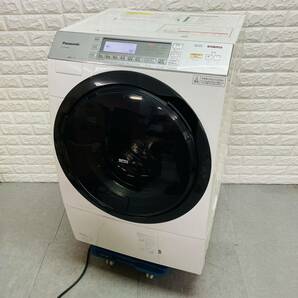 1円スタート2016年製Panasonic ドラム式洗濯乾燥機 左開き na-vx7600 ななめドラム洗濯乾燥機 直接可の画像1