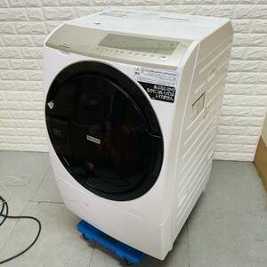 1円スタート2022年製HITACHI ドラム式洗濯乾燥機 BD-SV110G 右開き風アイロン 11キロ　直接可