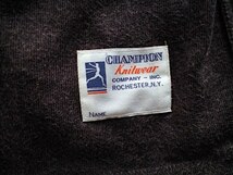 即決 別注品 Champion フットボール Tシャツ ランタグ 38-40 Mサイズ SANTA CLARA サンタクララ チャコール_画像6