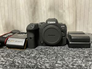 美品 canon eos R6 レンズ2本付き　RF50mm F1.8 RF24-105mm F4-7.1 ショット数2,000未満