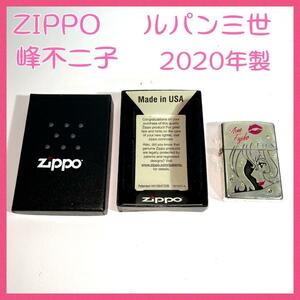 ZIPPO ルパン三世 峰不二子 アフターシャワー 2020年製 ジッポ オイルライター 箱付き