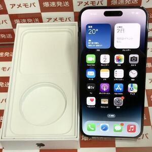 iPhone14 Pro Max 128GB Apple版SIMフリー バッテリー87% 極美品[250261]