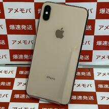 iPhoneXS Max 64GB AU版SIMフリー バッテリー86% 極美品[257670]_画像2