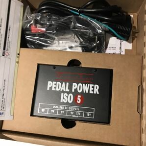 ＊美品＊ Voodoo Lab "Pedal Power ISO 5" （正規輸入品 100v仕様) 電源 パワーサプライの画像2