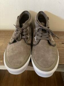 VANS CHUKKA WTAPS グレー 28.5cm スウェード バンズ ダブルタップス 