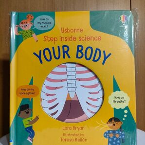 step inside science Your Body Usborne 英語絵本 洋書 化学 身体 秘密 絵本 おうち英語