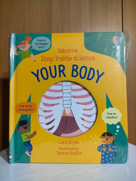 step inside science Your Body Usborne 英語絵本 洋書 化学 身体 秘密 絵本 おうち英語