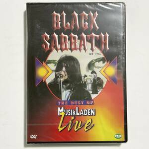  未開封　DVD　BLACK SABBATH　THE BEST OF MUSIK LADEN Live　　　W317　　　