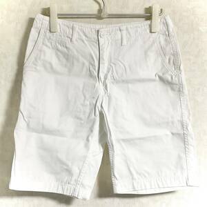 Used BACK NUMBERchino шорты белый / хлопок 100%/ размер M/ лето предмет ① W018