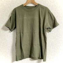 Hanes　BEEFY-T　Tシャツ 2点セット　サイズM　レッド/カーキ 　W018_画像9