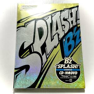 未使用　B’z　SPLASH!　初回限定盤/CD＋DVD　　　　T117　　　　
