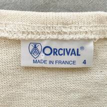 未使用　Orcival　カットソー　ECRU/サイズ4　フランス製　　　W118　　　_画像5