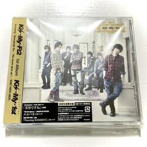 未開封　Kis-My-Ft2　Kis-My-1st　初回生産限定盤/CD＋特典CD　AVCD38494/B 