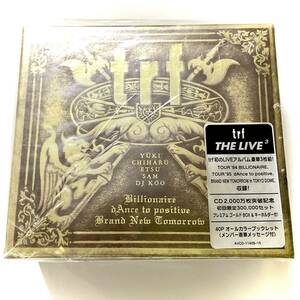 未開封　trf　THE LIVE　初回限定ゴールドBOX/3CD/キーホルダー/ブックレット　　　M217