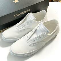 未使用　CONVERSE　SKID GRIP　WHITEPLUS /27.5cm　　※くすみ、変色あり　　　W218 _画像2