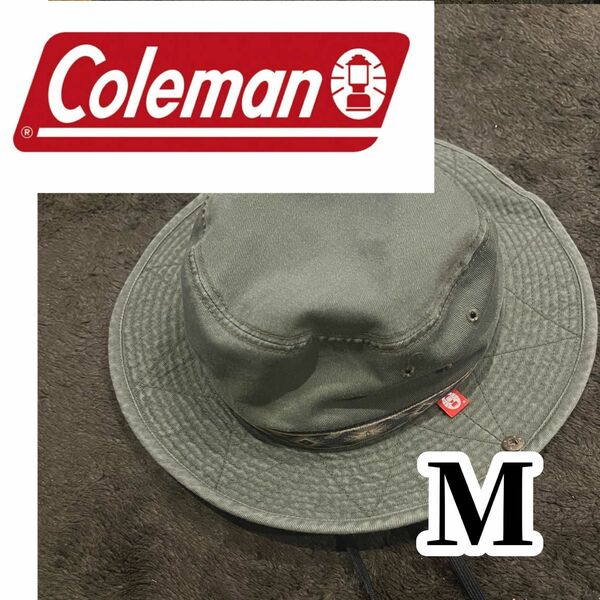 コールマン　キャンプハット　Coleman カーキ　キャップ　アウトドア　登山 バケットハット