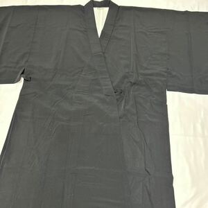 【改良服】黒 化繊 法衣 法要 葬儀 仏具 僧侶 装束 着物 袈裟 江原法衣店