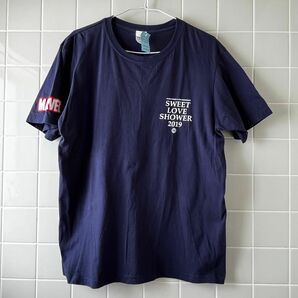 MARVEL；【非売品】SPACE SHOWER TV 30周年記念Tシャツ(半袖) Size L