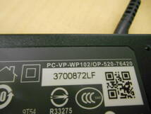 NEC ACアダプタ ADP87 PA-1900-35 19V=4.74A(PC-VP-WP102 外径5.4 内径2.6 _画像3