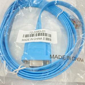 複数入荷 ★Cisco Systems コンソール用 シリアルケーブル 72-3383-01 5本セット★ 未使用品 の画像2